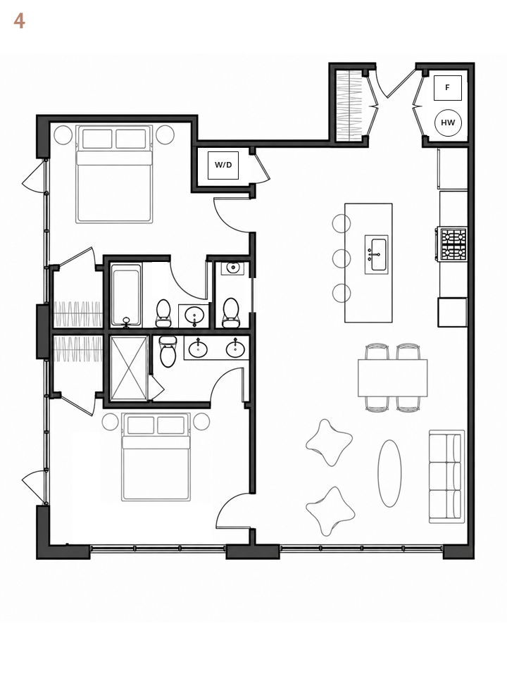 Unit 4 Floor Plan